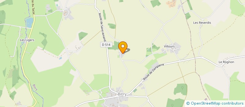 localisation de l'entreprise MONSIEUR DOMINIQUE HOUDY  BITRY