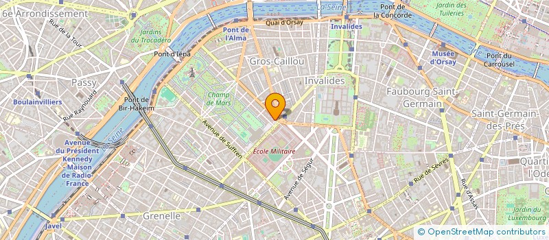 localisation de l'entreprise MONSIEUR DOMINIQUE HOVASSE  PARIS