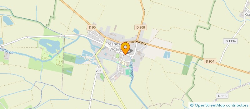 localisation de l'entreprise MONSIEUR DOMINIQUE HUCHETTE à FRESNES-EN-WOEVRE