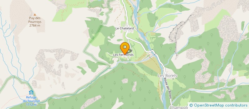 localisation de l'entreprise MONSIEUR DOMINIQUE HUGHES  CHAMPOLEON