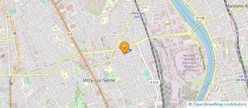 localisation de l'entreprise MONSIEUR DOMINIQUE HUYNH  VITRY-SUR-SEINE