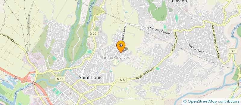 localisation de l'entreprise MONSIEUR DOMINIQUE ICHANE à SAINT-LOUIS