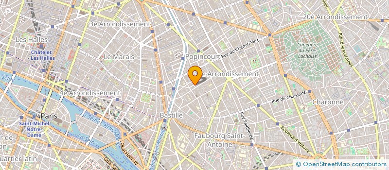 localisation de l'entreprise MONSIEUR DOMINIQUE ISOIRD  PARIS