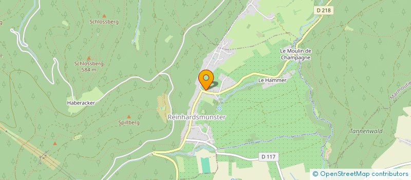 localisation de l'entreprise MONSIEUR DOMINIQUE JACOB  WESTHOUSE-MARMOUTIER