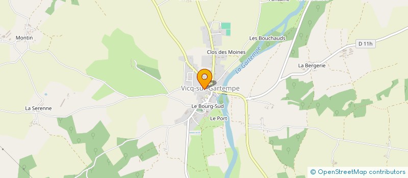 localisation de l'entreprise MONSIEUR DOMINIQUE JACOB  VICQ-SUR-GARTEMPE