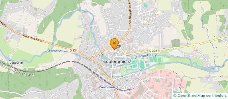 localisation de l'entreprise MONSIEUR DOMINIQUE JACQ à COULOMMIERS