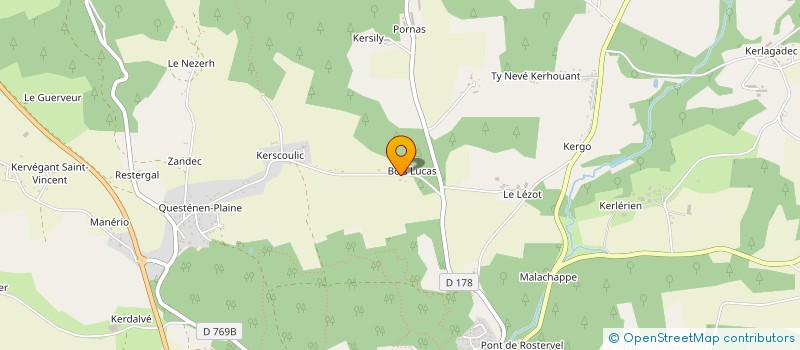 localisation de l'entreprise MONSIEUR DOMINIQUE JACQUEAU  PLOUAY