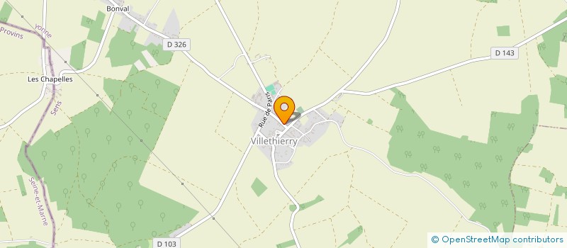 localisation de l'entreprise MONSIEUR DOMINIQUE JACQUIN  COMPIGNY