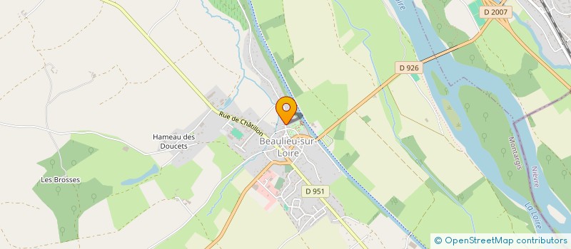 localisation de l'entreprise MONSIEUR DOMINIQUE JARRY à BEAULIEU-SUR-LOIRE