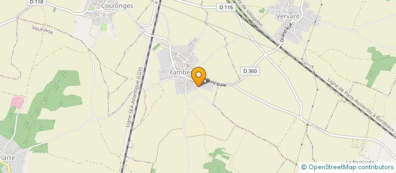 localisation de l'entreprise MONSIEUR DOMINIQUE JAULIN à COULONGES