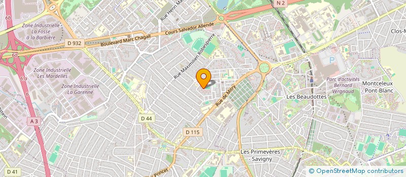 localisation de l'entreprise MONSIEUR DOMINIQUE JAULNEAU à AULNAY-SOUS-BOIS