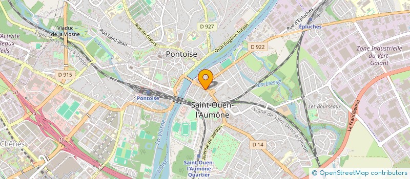 localisation de l'entreprise MONSIEUR DOMINIQUE JAUNEAU  SAINT-OUEN-L'AUMONE