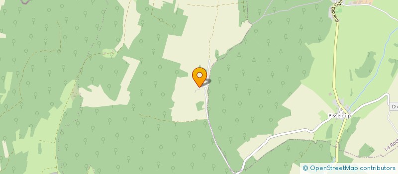 localisation de l'entreprise MONSIEUR DOMINIQUE JEALLARD  FOUVENT ST ANDOCHE