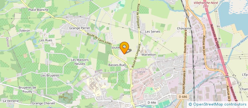 localisation de l'entreprise MONSIEUR DOMINIQUE JEANNEAU  ARNAS