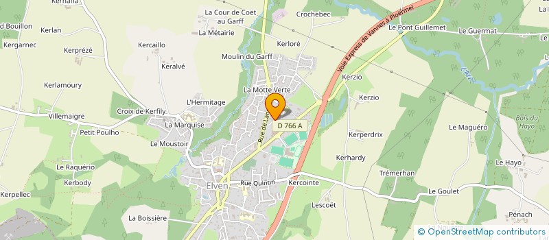 localisation de l'entreprise MONSIEUR DOMINIQUE JEGO à ELVEN