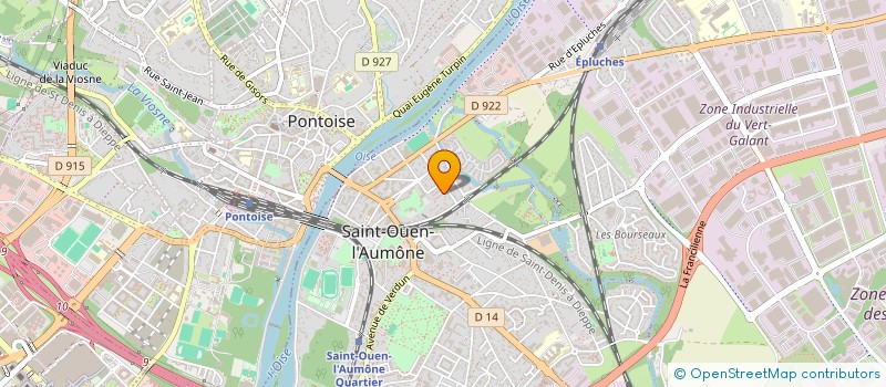 localisation de l'entreprise MONSIEUR DOMINIQUE JOACHIM à SAINT-OUEN-L'AUMONE