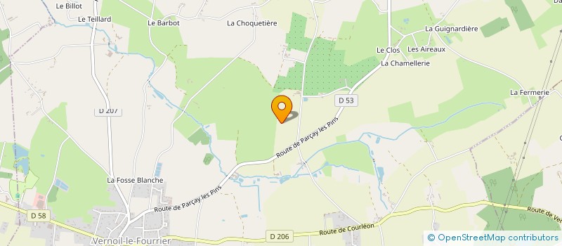 localisation de l'entreprise MONSIEUR DOMINIQUE JOREAU  NOYANT-VILLAGES