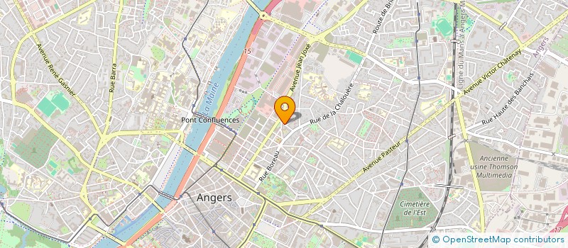 localisation de l'entreprise MONSIEUR DOMINIQUE JOSEPH RAIMBAULT à ANGERS