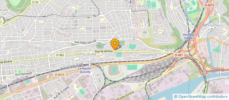 localisation de l'entreprise MONSIEUR DOMINIQUE JOURDAIN à LE HAVRE