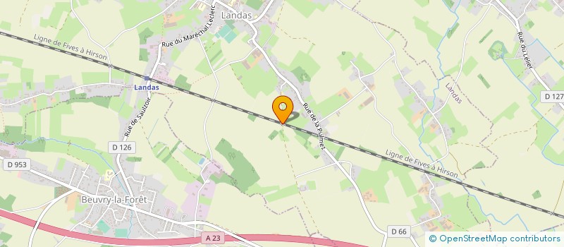 localisation de l'entreprise MONSIEUR DOMINIQUE JOURDAIN  AUCHY-LEZ-ORCHIES