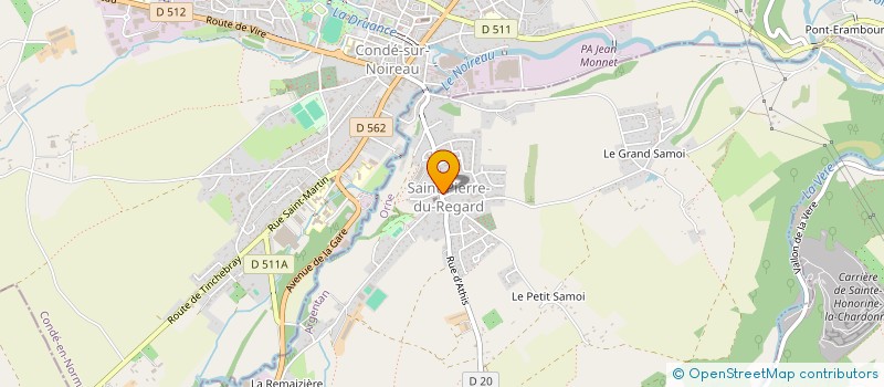 localisation de l'entreprise MONSIEUR DOMINIQUE JOURNAUX à SAINT-PIERRE-DU-REGARD