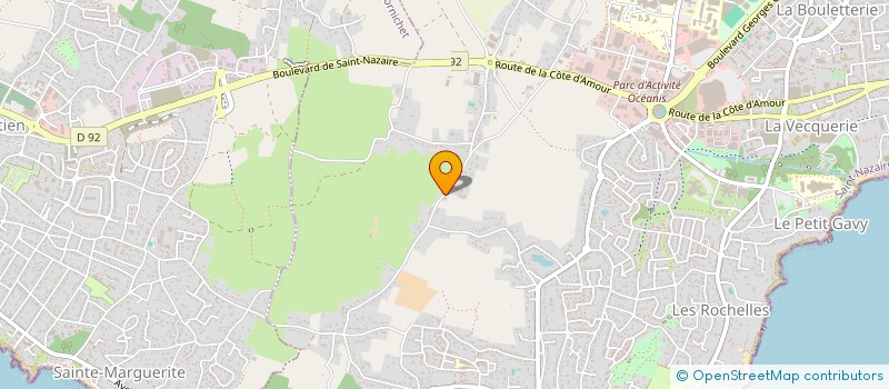 localisation de l'entreprise MONSIEUR DOMINIQUE JUIN  SAINT-NAZAIRE