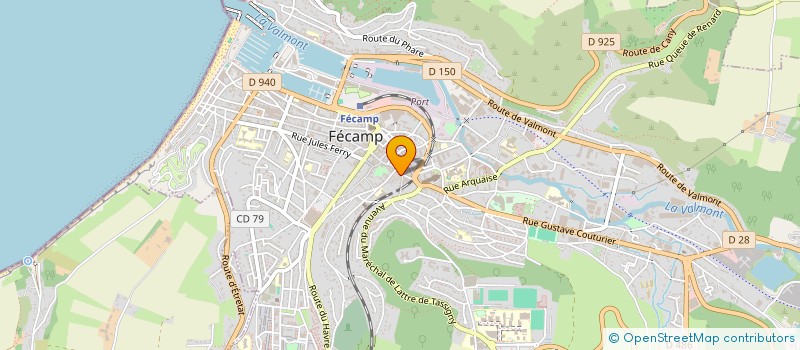 localisation de l'entreprise MONSIEUR DOMINIQUE KAZMIERCZYK à FECAMP