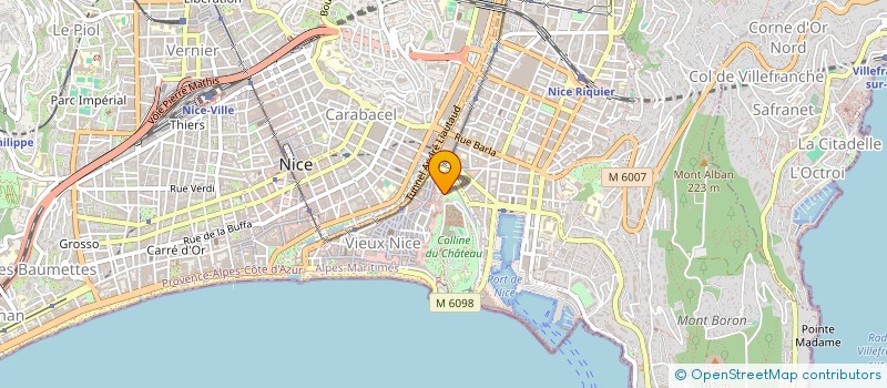 localisation de l'entreprise MONSIEUR DOMINIQUE KEISSER à NICE