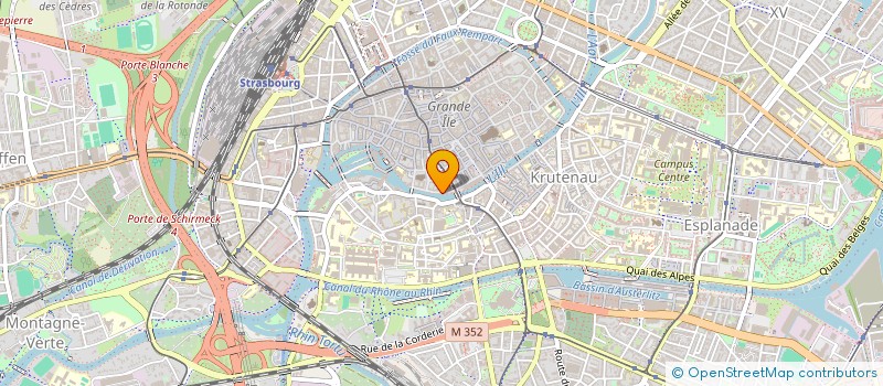 localisation de l'entreprise MONSIEUR DOMINIQUE KLEIN à STRASBOURG