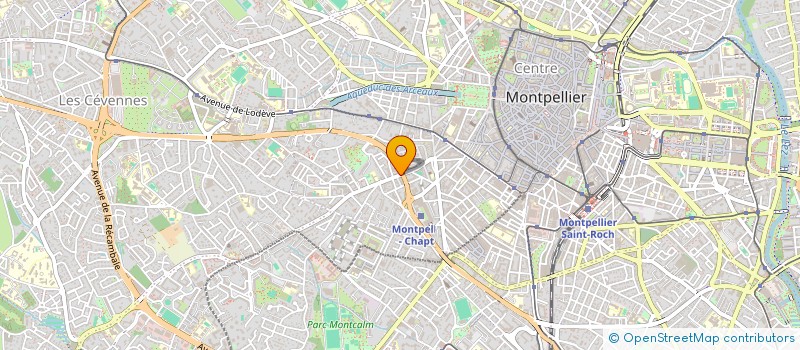 localisation de l'entreprise MONSIEUR DOMINIQUE KLEIN à MONTPELLIER