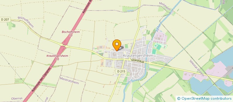 localisation de l'entreprise MONSIEUR DOMINIQUE KUNTZMANN  KRAUTERGERSHEIM