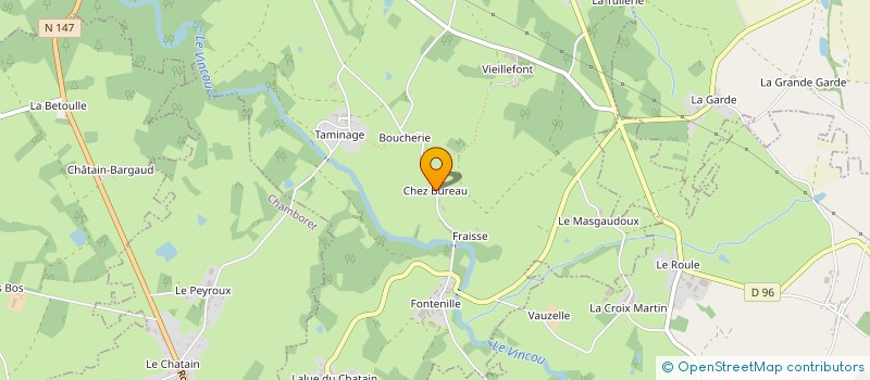 localisation de l'entreprise MONSIEUR DOMINIQUE LABAJAUDERIE à BERNEUIL