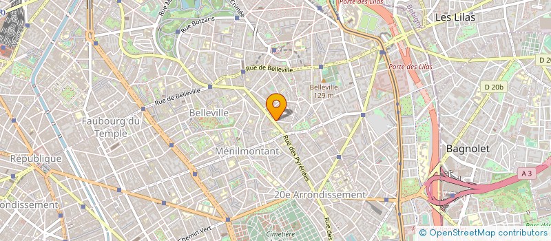 localisation de l'entreprise MONSIEUR DOMINIQUE LACAZE  PARIS