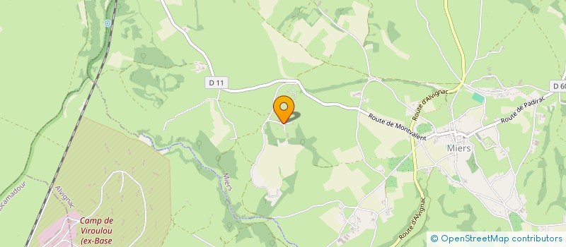 localisation de l'entreprise MONSIEUR DOMINIQUE LACHIEZE  MIERS