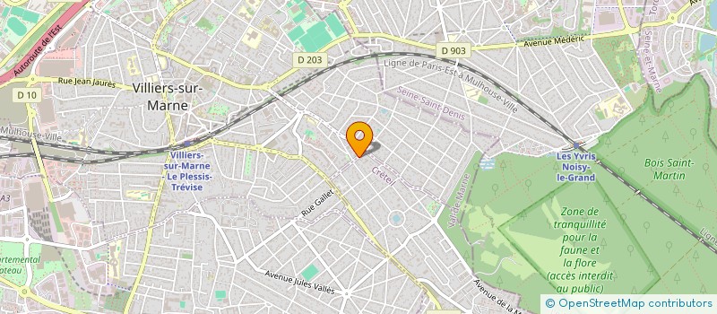 localisation de l'entreprise MONSIEUR DOMINIQUE LACQUEMANT  LE PLESSIS-TREVISE