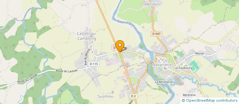 localisation de l'entreprise MONSIEUR DOMINIQUE LACROUTS  DOGNEN