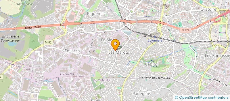 localisation de l'entreprise MONSIEUR DOMINIQUE LAFOND à COLOMIERS
