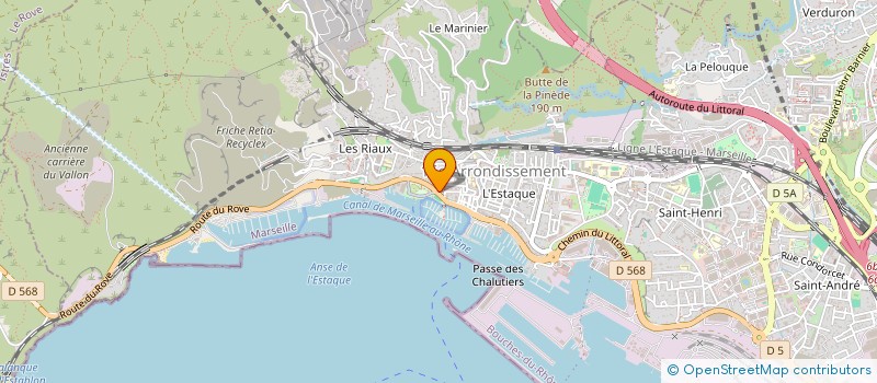 localisation de l'entreprise MONSIEUR DOMINIQUE LAIGNEAU à MARSEILLE
