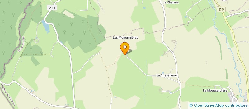localisation de l'entreprise MONSIEUR DOMINIQUE LAILLET à SOUANCE-AU-PERCHE