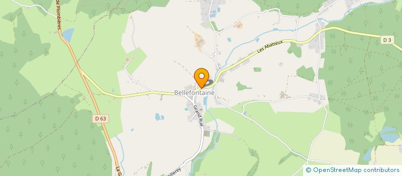 localisation de l'entreprise MONSIEUR DOMINIQUE LALVEE  BELLEFONTAINE