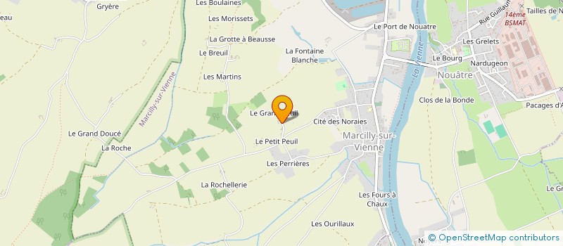 localisation de l'entreprise MONSIEUR DOMINIQUE LAMARQUE à MARCILLY-SUR-VIENNE