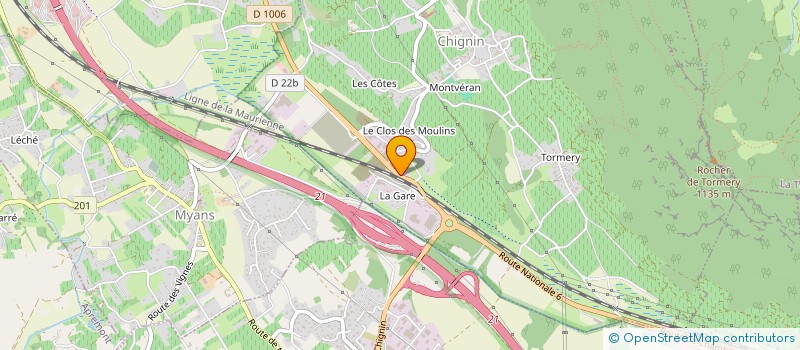 localisation de l'entreprise MONSIEUR DOMINIQUE LAMBERT  LAISSAUD