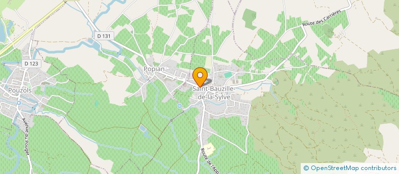 localisation de l'entreprise MONSIEUR DOMINIQUE LAMBERT à SAINT-BAUZILLE-DE-LA-SYLVE