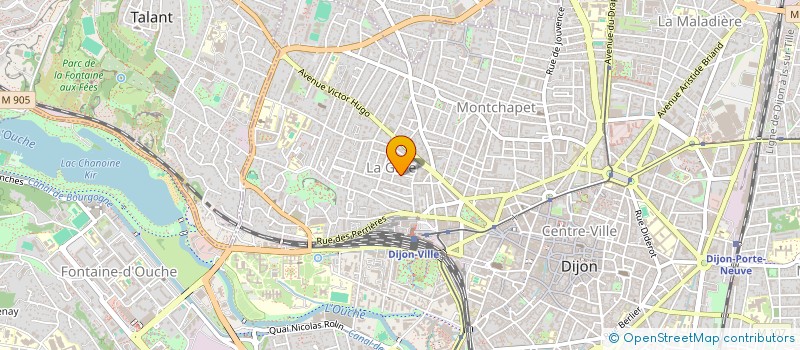 localisation de l'entreprise MONSIEUR DOMINIQUE LAMBLOT à DIJON