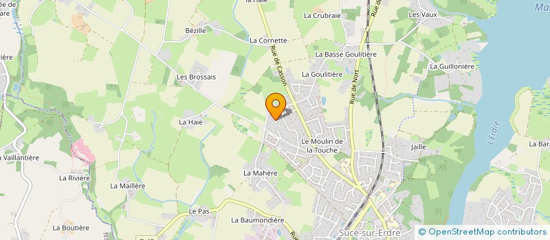 localisation de l'entreprise MONSIEUR DOMINIQUE LAME à SUCE-SUR-ERDRE