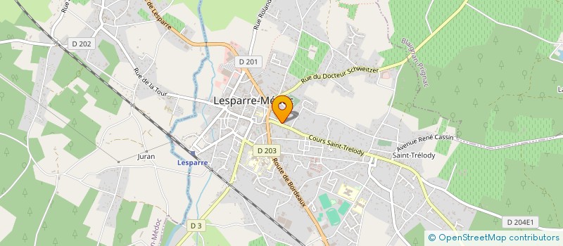 localisation de l'entreprise MONSIEUR DOMINIQUE LAMORT à LESPARRE-MEDOC
