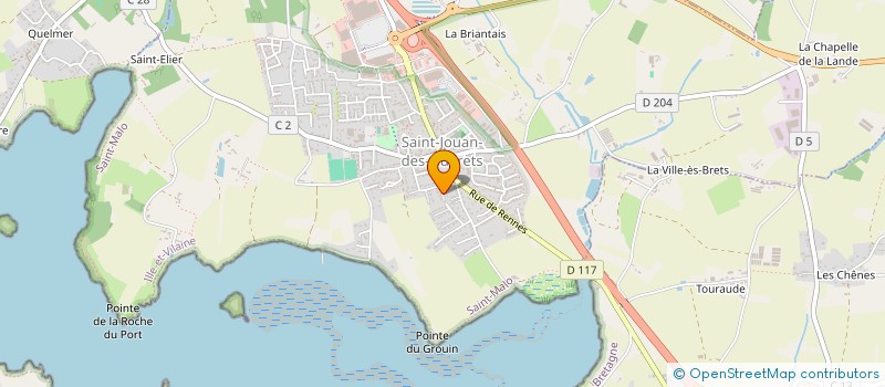 localisation de l'entreprise MONSIEUR DOMINIQUE LAMY  SAINT-JOUAN-DES-GUERETS