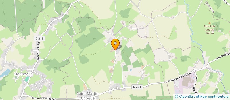 localisation de l'entreprise MONSIEUR DOMINIQUE LANCE  SAINT-MARTIN-CHOQUEL