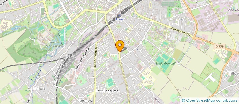 localisation de l'entreprise MONSIEUR DOMINIQUE LANCE à ARRAS