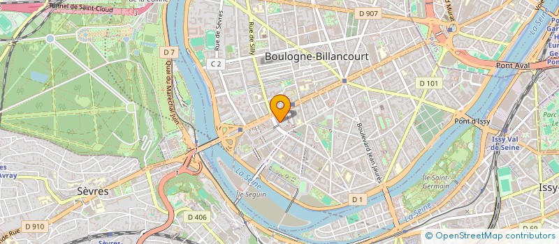 localisation de l'entreprise MONSIEUR DOMINIQUE LANFRANCHI à BOULOGNE-BILLANCOURT
